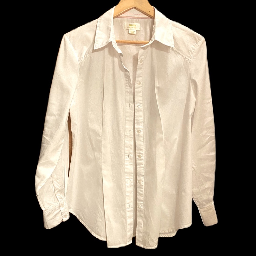 Maeve Cinched Button Down, size medium